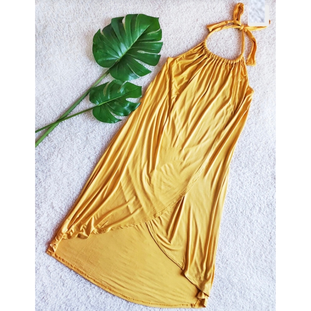 Halter Wrap Dress